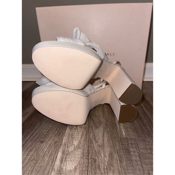 Loeffler Randal Natalia Pearl Platform Bow Heel - Picture 12 of 15